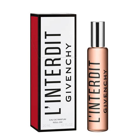 givenchy l interdit roll on|l'interdit by Givenchy for women.